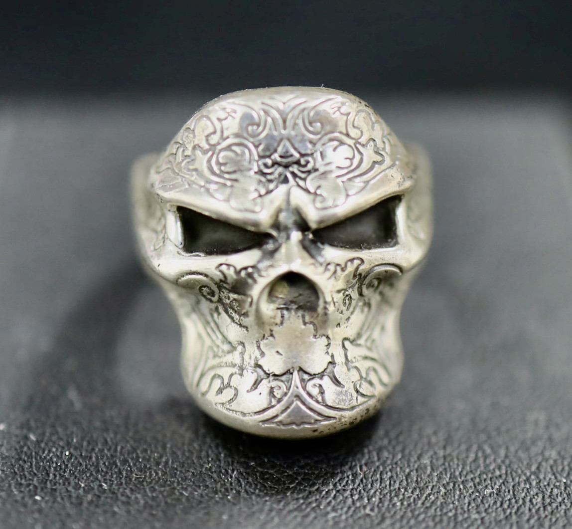 Hawaiian Skull Ring