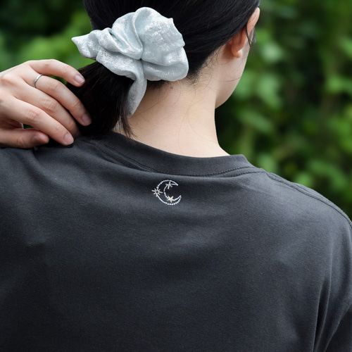 2025新作】選べる十二星座 ワンポイント刺繍Tシャツ【スミクロ】メンズ