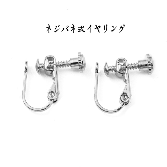 フラワースタッドピアス 8月の誕生石 天然ペリドットピアス モアッサナイトハローピアス ネジバネ式イヤリング 6枚目の画像
