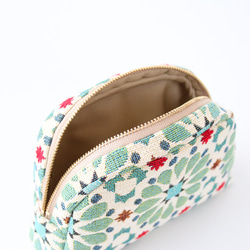 スペイン生地 ラウンドポーチA Chupinazo 11枚目の画像