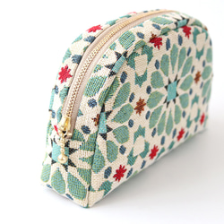 スペイン生地 ラウンドポーチA Chupinazo 7枚目の画像