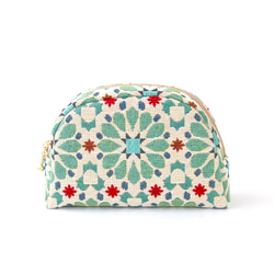 スペイン生地 ラウンドポーチA Chupinazo 3枚目の画像