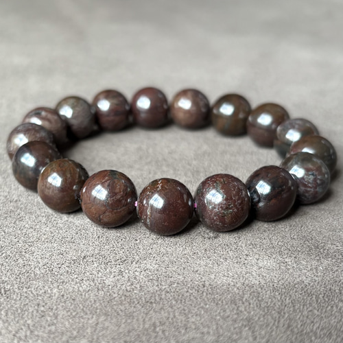 マイナスエネルギーから持ち主を守る/ブラウンスギライト/パワーストーンブレスレッ 静かな力で心を守る/ブラウンスギライト/パワー 天然石 ストーン