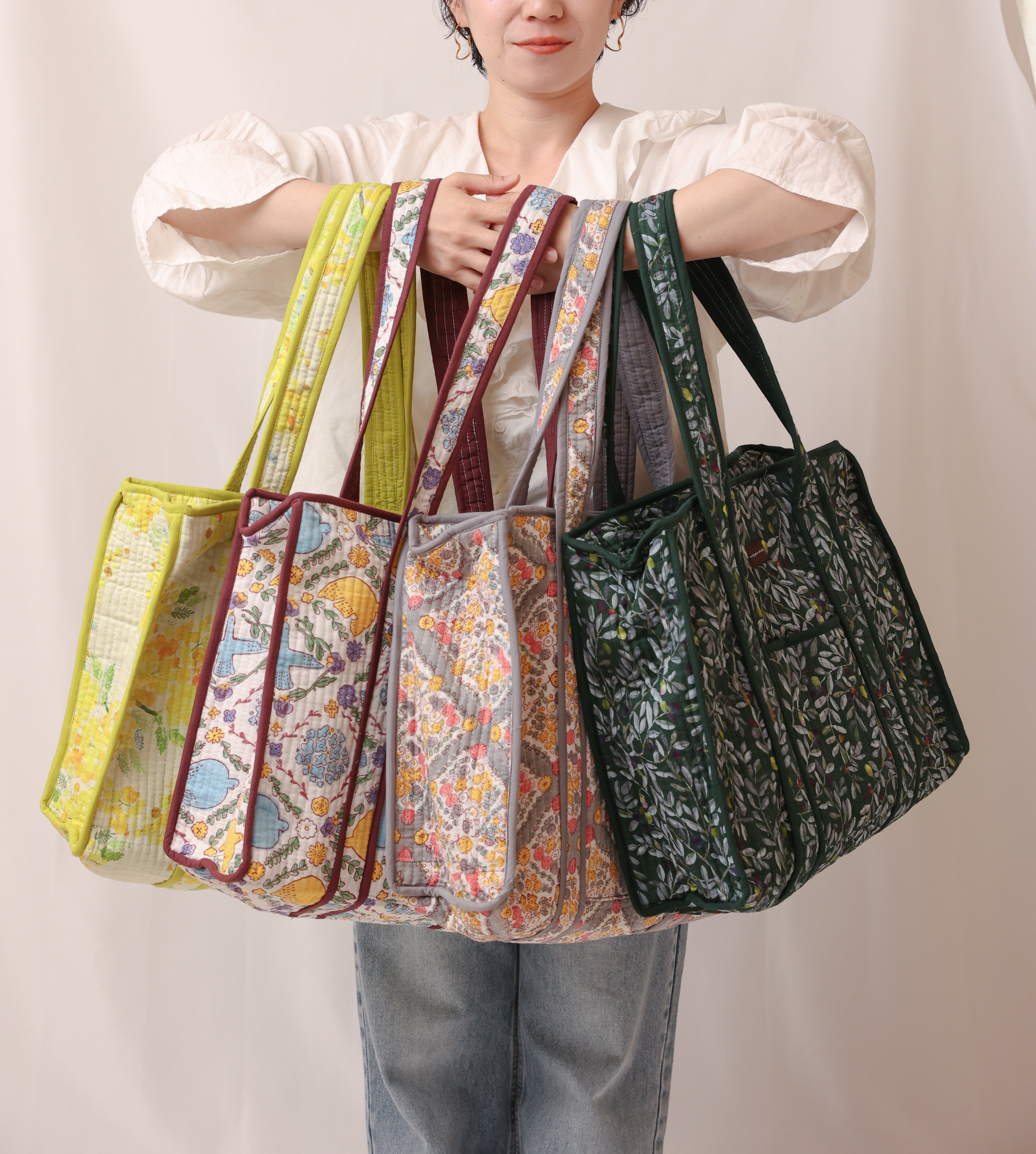 キルティングバッグ オーガニック・コットン