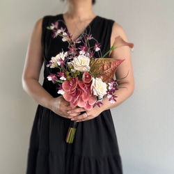 ぴょんぴょんブーケ ♡ アーティフィシャルフラワー 造花 ウェディング