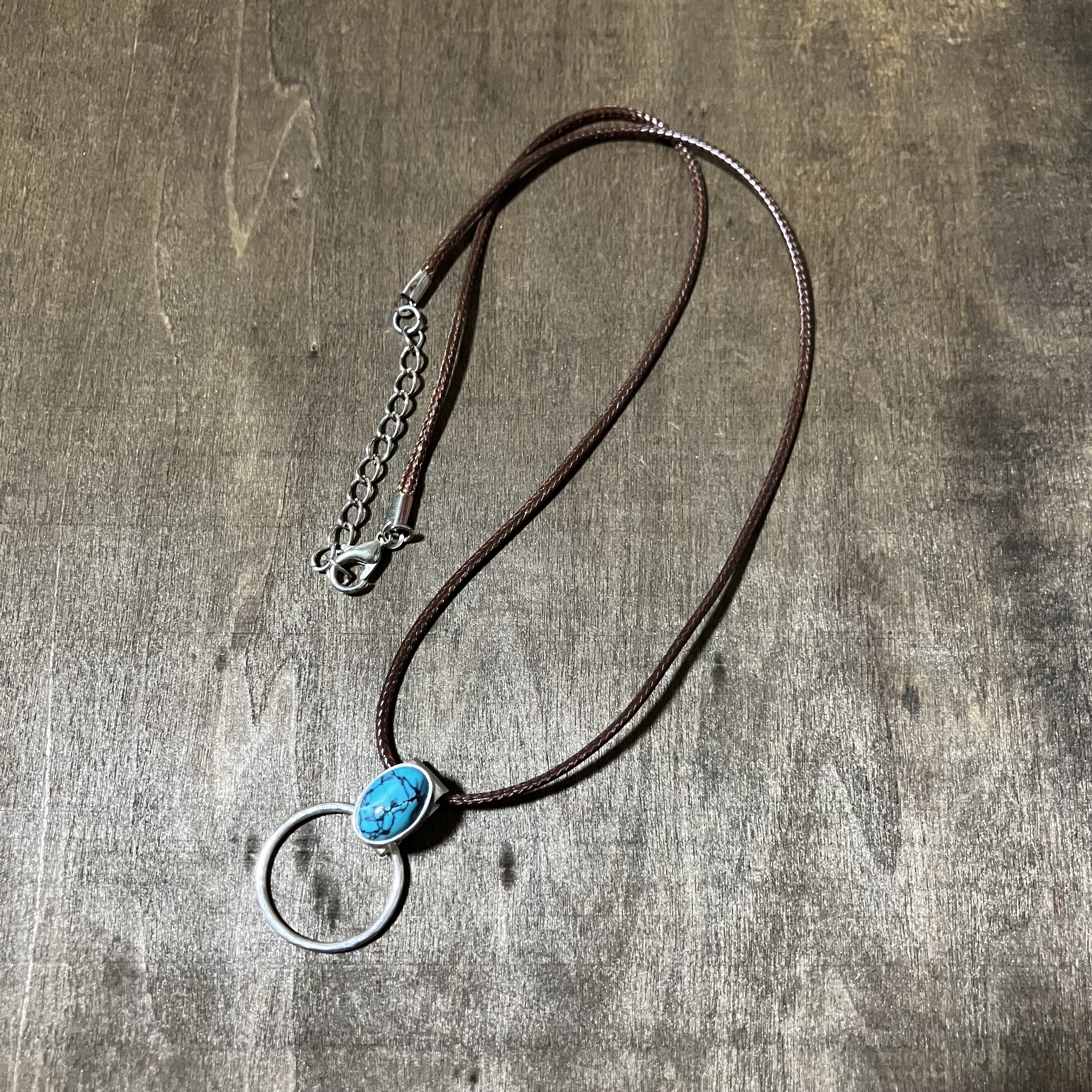 クラウドマウンテン　ターコイズ　サングラスホルダー　シルバー　ネックレス　ペンダント　#インディアンジュエリー　925