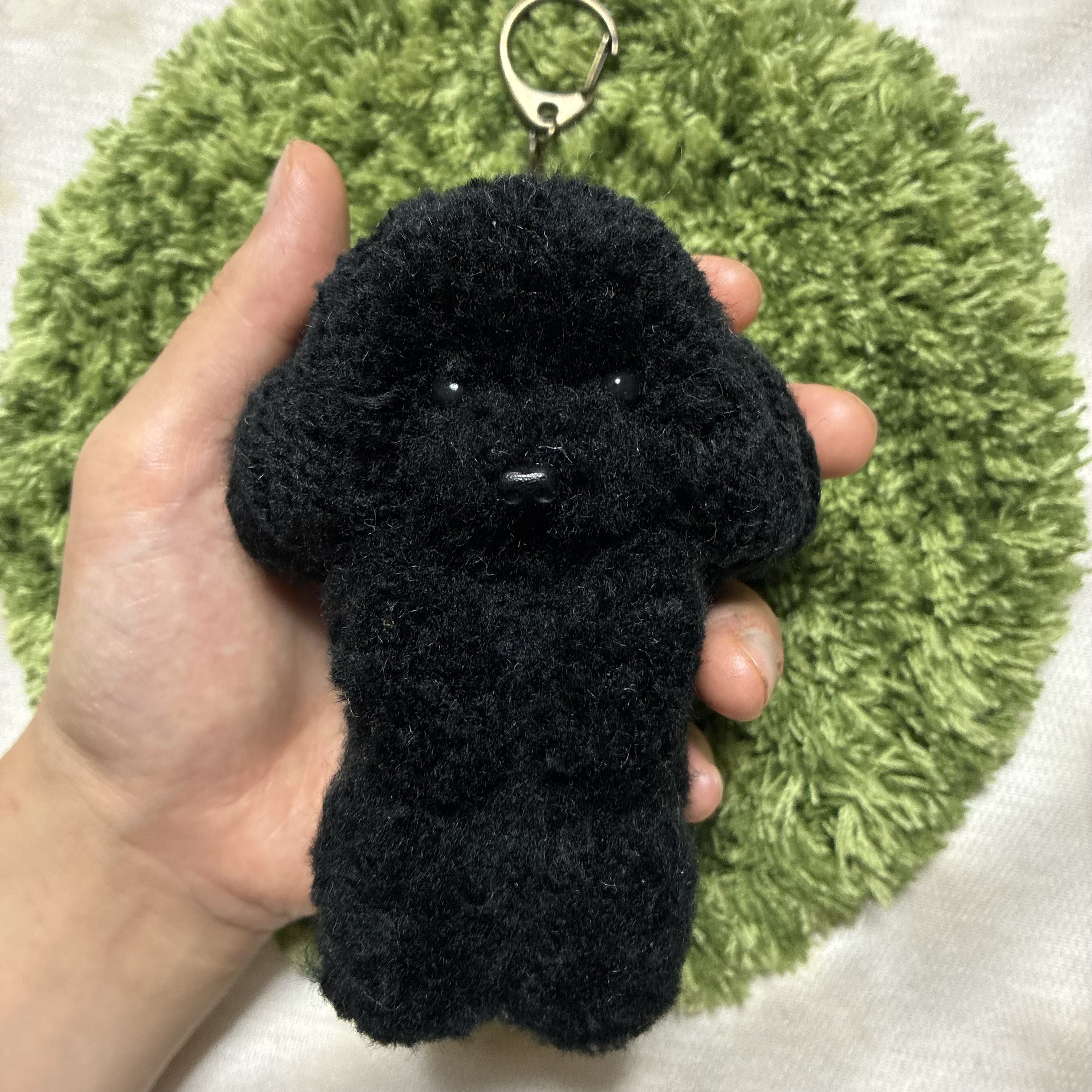 確認ページ　＊うるうるアシメトイプードル　毛糸キーホルダー＊ぬいぐるみマスコット 確認ページ　＊うるうるアシメトイプードル　毛糸キーホルダー＊ぬいぐるみマスコット