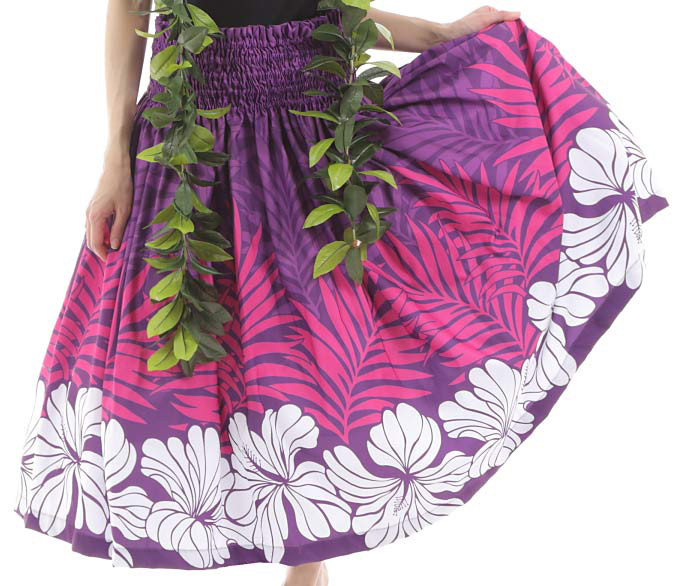 パウスカート　フラダンス　太って見えないパウスカート　受注生産および即納