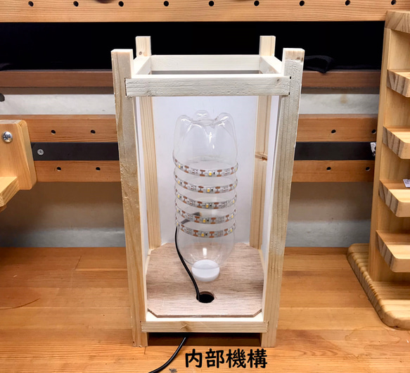 【LED灯籠キット】組み立て簡単！絵や文字を光らせて飾りましょう！ 7枚目の画像