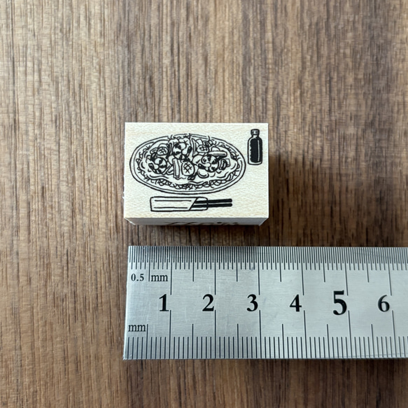 【ラバースタンプ】長崎皿うどんはんこ 1枚目の画像