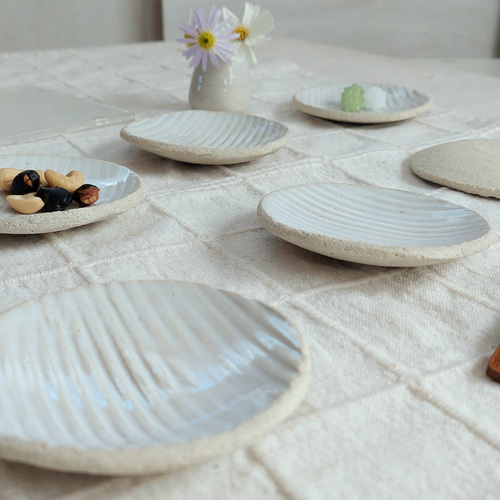 ヨシノヒトシさん　豆皿2点 ヨシノヒトシ 豆皿 2枚 Teshio｜三つ雲 豆皿 - POTPURRI(ポトペリー