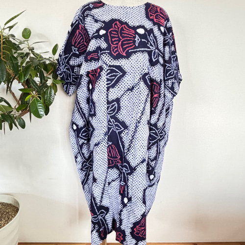 浴衣ワンピースI（有松絞り） ワンピース front garden 通販 19582569