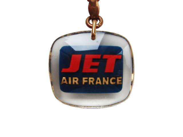 ブルボンキーホルダー AIR FRANCE エールフランス ヴィンテージ エアライン