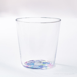 【底に水彩花と名入れ】　花咲くグラス／朝顔／AN825-as／Creema限定 18枚目の画像
