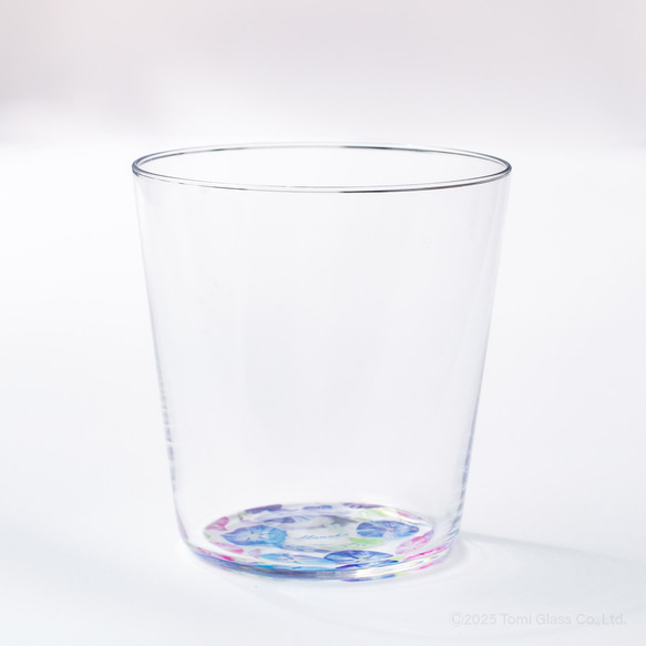 【底に水彩花と名入れ】　花咲くグラス／朝顔／AN825-as／Creema限定 18枚目の画像