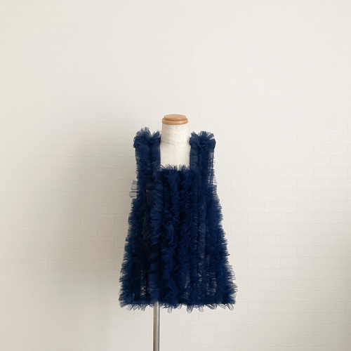 02 チュール被布 その名の通り、、、！ 男女兼用で着れるチュール被布 シンプルな