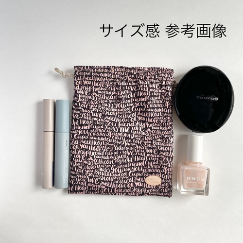 ポップを楽しむ巾着 〈リバティ Elysian Smock / エリジアン