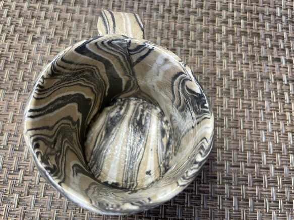 練り込みコーヒーカップ３色３ 3枚目の画像