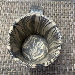 練り込みコーヒーカップ３色４ 5枚目の画像