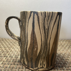 練り込みコーヒーカップ３色４ 1枚目の画像