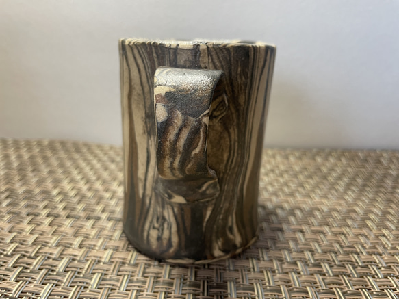 練り込みコーヒーカップ３色４ 2枚目の画像