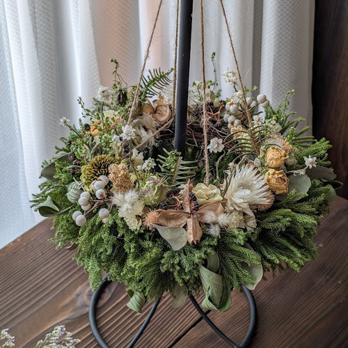 フライングリース フライングリース＊* リース casico bridal＊* 通販 9646067｜Creema