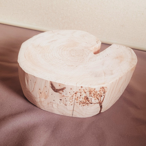 天然アロマ 東濃ひのき テーブル 飾り台 炙り絵 天然アロマ 東濃ひのき テーブル 飾り台 炙り絵 オーガニック サイド