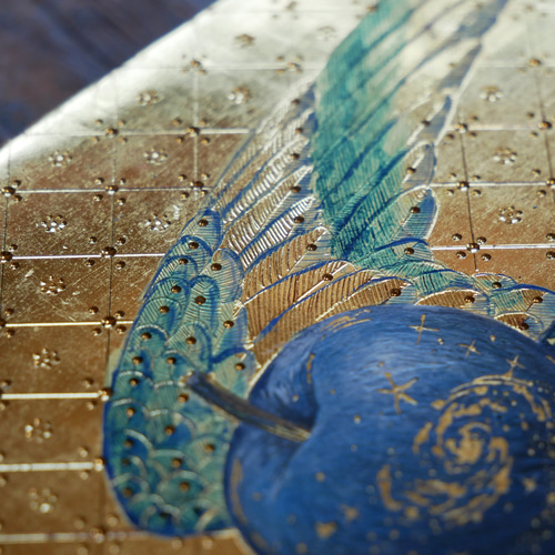 テンペラ画 テンペラ画【星界の観測者】 絵画 MIU.ART 通販 19584242