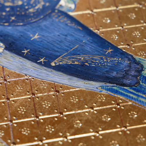 テンペラ画【星界の観測者】 絵画 MIU.ART 通販 19584242