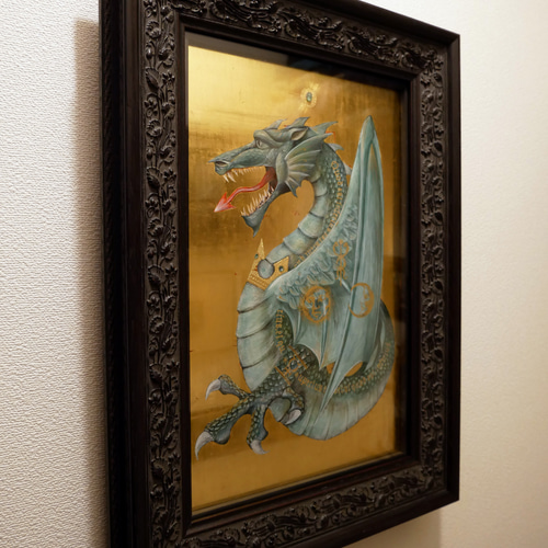 テンペラ画【Tabula Smaragdina】 絵画 MIU.ART 通販 19584707｜Creema