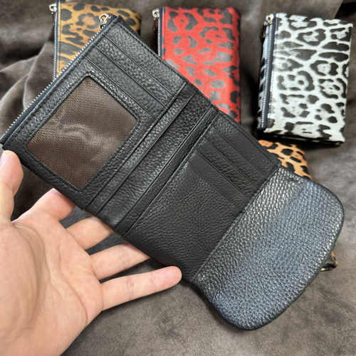 新作品　マグネット式 イタリアンレザー　牛革/本革　三つ折り財布　コンパクト 新作品 マグネット式 イタリアンレザー 牛革/本革 三つ折り財布