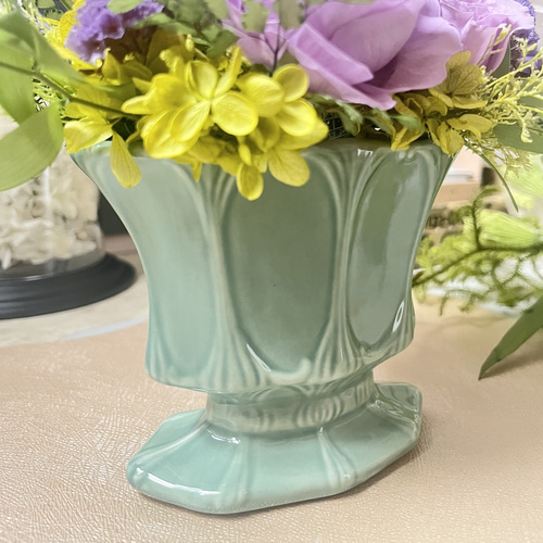 プリザーブドフラワー 紫と青のアレンジメント ナチュラル おしゃれ