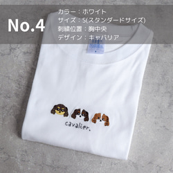 【超お得】20％オフ！刺繍Tシャツ【ワケありな逸品】スタンダードサイズ 星 犬 猫  各１点もの 4枚目の画像
