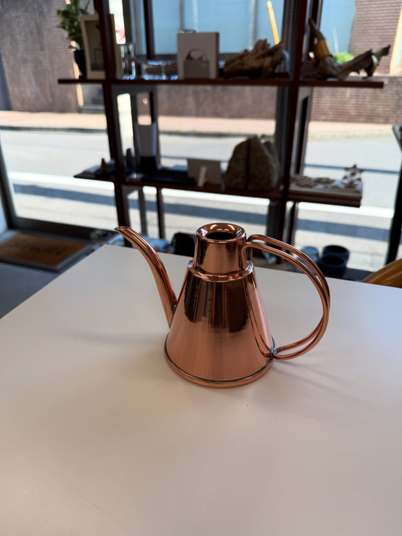 銅製ミニジョウロ mini copper water can その他インテリア雑貨