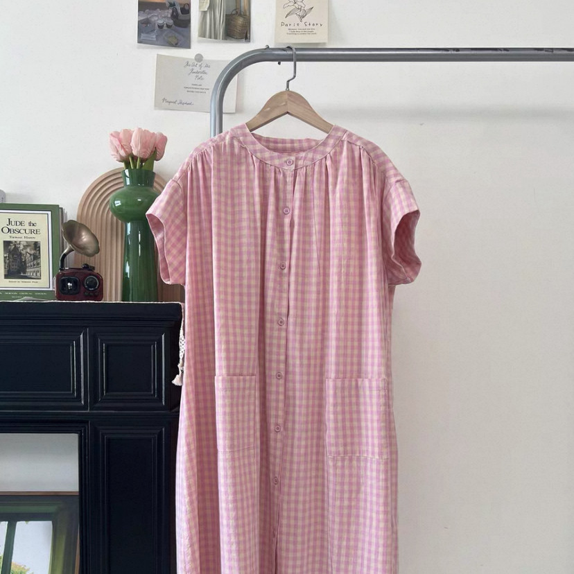 夏、ワンピース、コットン100%