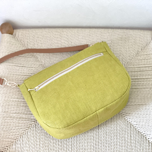 ⚮̈ミナペルホネン tambourine yellow ピアノフラップポシェット