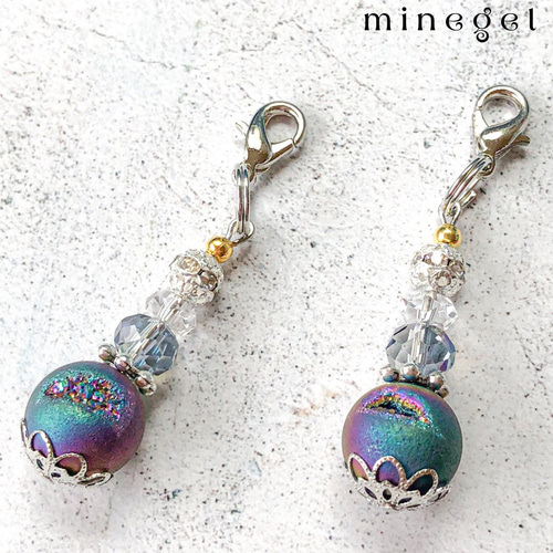 ⭐️宇宙の宝石箱✨ドゥルージーアゲート⭐️魔⭐除け 浄化 癒し