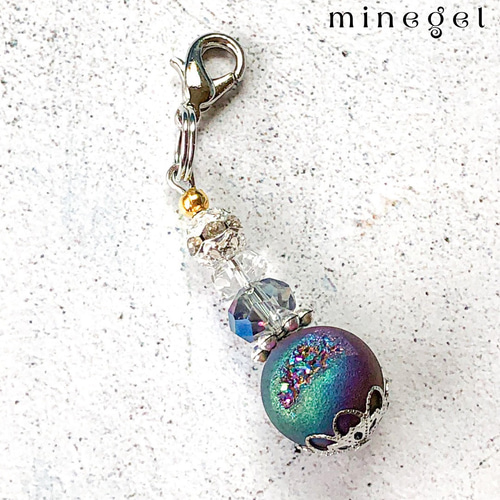 ⭐️宇宙の宝石箱✨ドゥルージーアゲート⭐️魔⭐除け 浄化 癒し