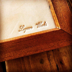 セール　完成品　ハンドメイド 栃木レザー ヌメ　B5 革 下敷き　ナチュラル/黒 176452b106a019c485372502a79e58