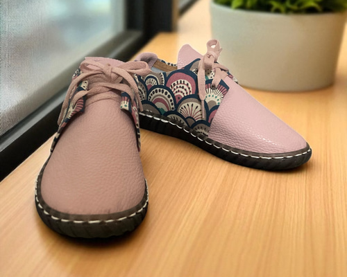 イタリアシュリンクレザーハンドメイドシューズ スニーカー shoeing