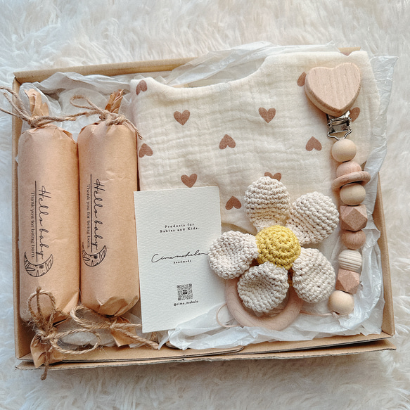 出産祝い　出産祝いセット　オムツケーキ　おしゃれ 1枚目の画像