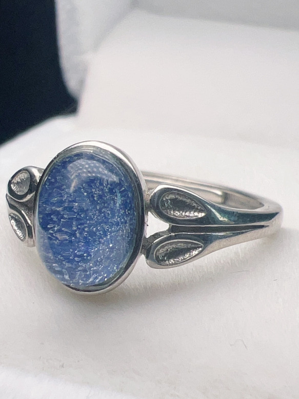 2gram天然無処理　デュモルチェライト リング s925シルバー