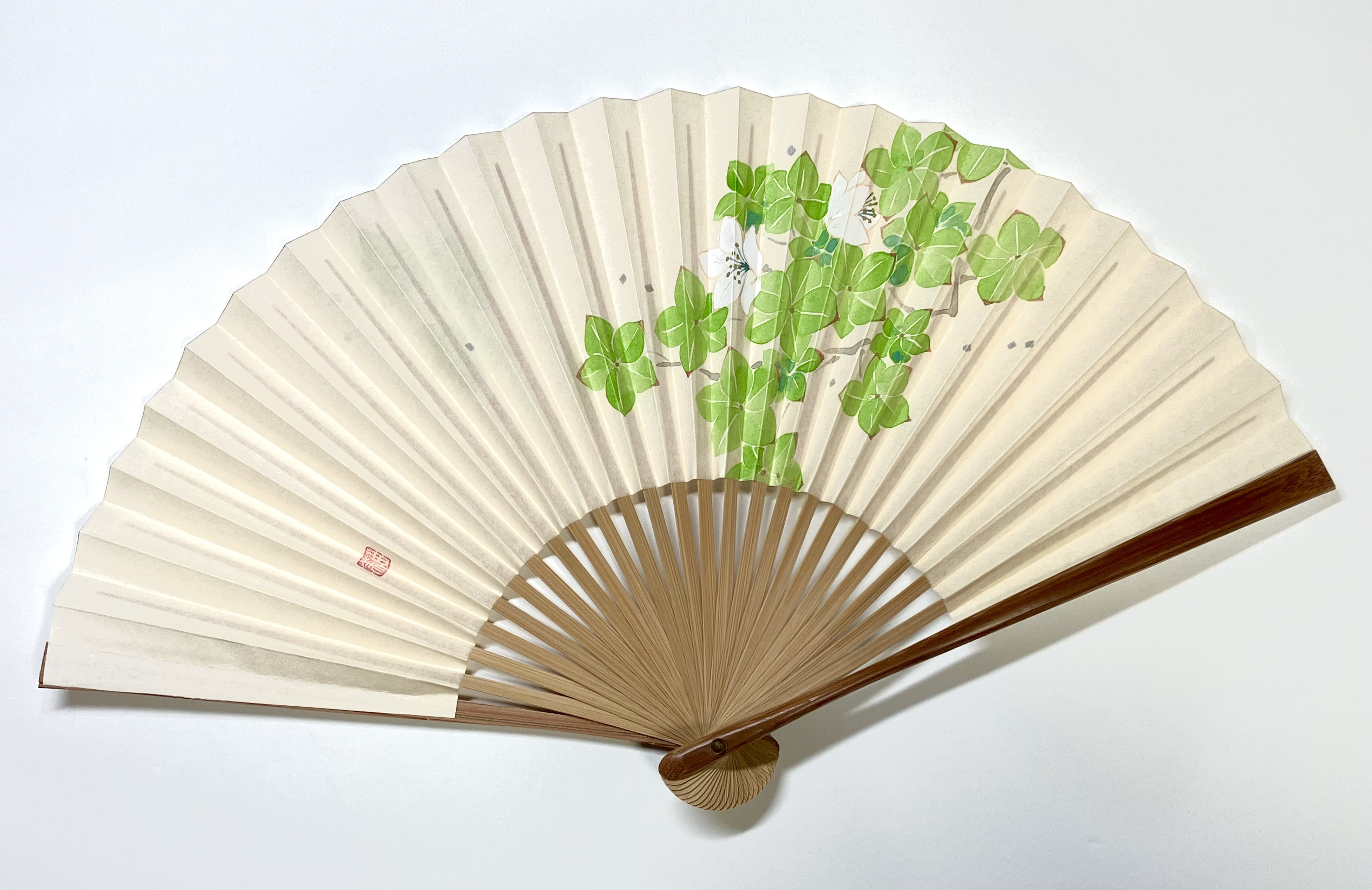趣 -omomuki- 〈シロヤシオ〉　京扇子