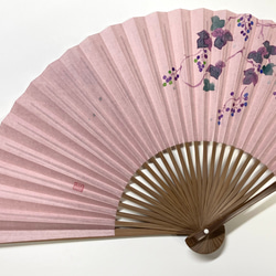 趣 -omomuki- 〈野葡萄〉　京扇子 2枚目の画像