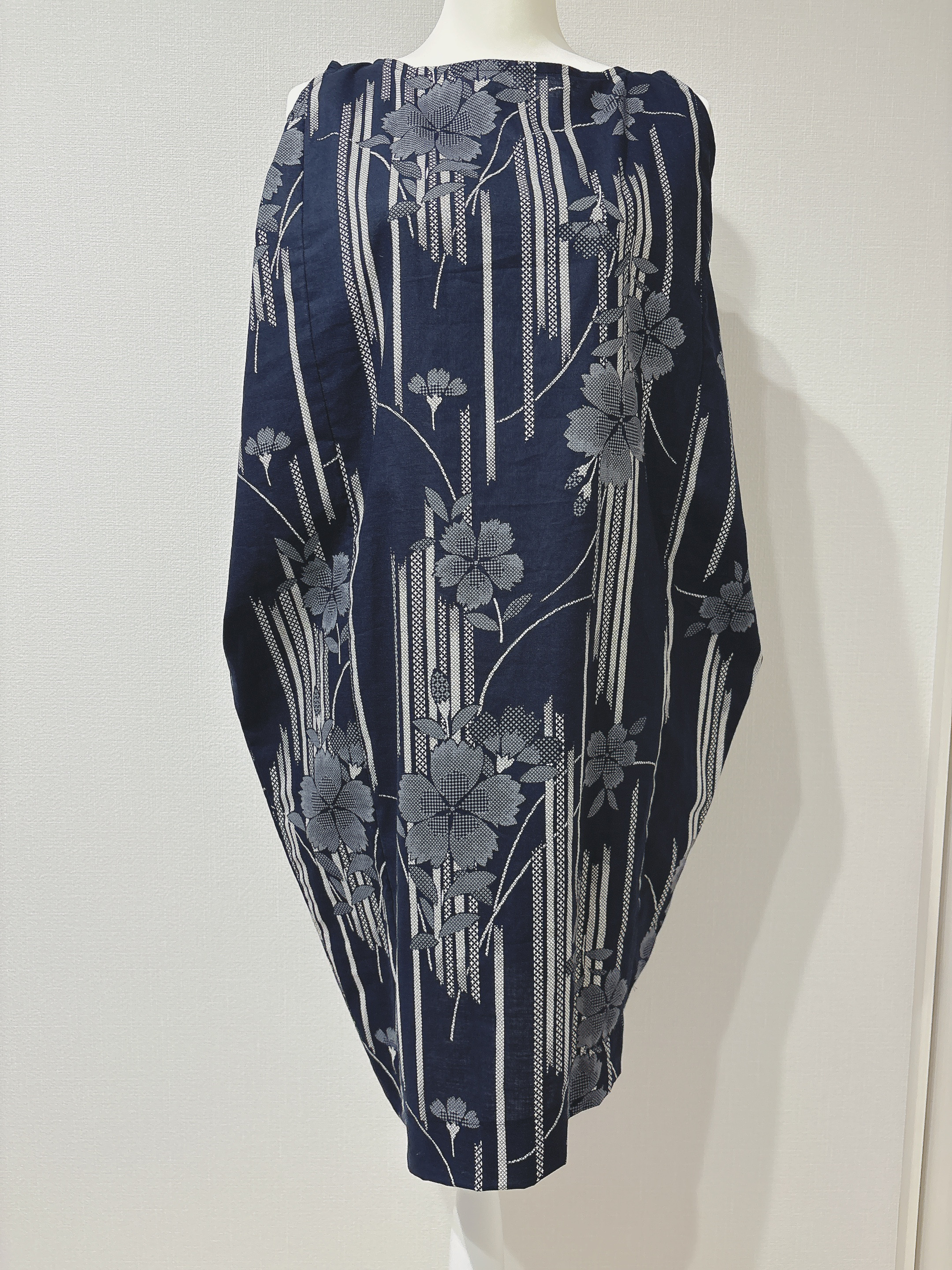 浴衣 ワンピース Mサイズ 和柄 YUKINKO 着物ドレス