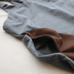 ⁑２０２５秋の新作　裏パイル スウェット　愉快なワンピース 後ろクロス　ジャンパースカート　ワンピースFY63 10枚目の画像