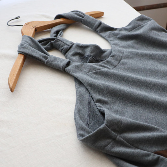 ⁑２０２５秋の新作　裏パイル スウェット　愉快なワンピース 後ろクロス　ジャンパースカート　ワンピースFY63 2枚目の画像