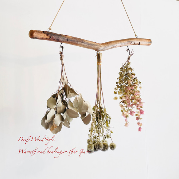 流木インテリア 無骨で古木風な天然流木のハンガーフック 流木ハンガー ハンギング ウォールデコ 北欧 N31 2枚目の画像