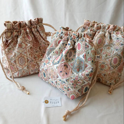 インド刺繍 巾着 のおすすめ人気通販 検索結果｜Creema(クリーマ