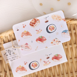 お寿司。@プロフィール必読ページ お寿司のメッセージカード メッセージカード chiyo.ten チヨ 通販